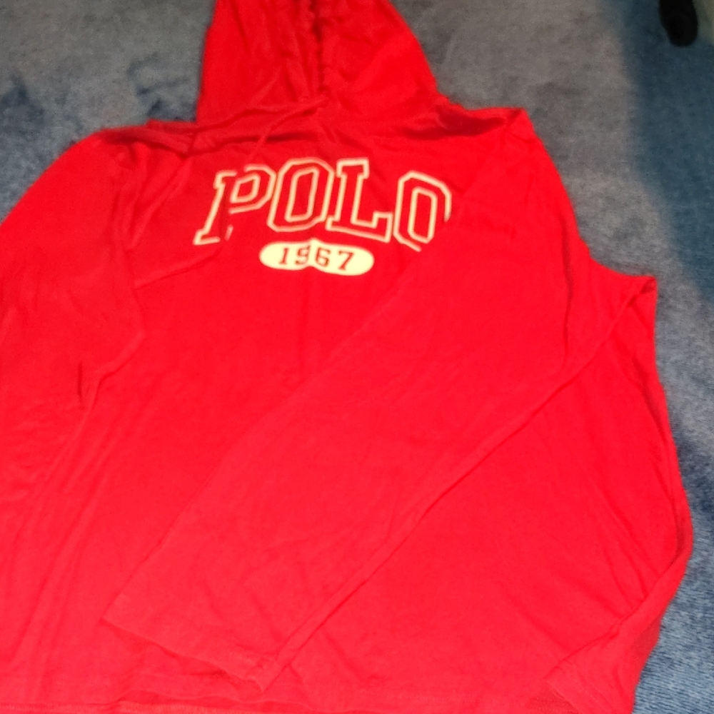 Polo by Ralph Lauren Rust Hoodie
